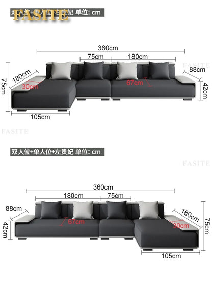 Lounge Water Proof Sofa Reclinable Nordic Luxury Modular Living Room Sofas Couch Sectional Lazy Divano Letto Modern Furniture