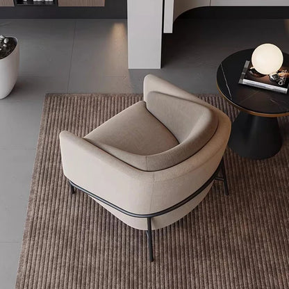 Canapés de luxe pour bureau et salon, fauteuil pour petite maison, canapé d'extérieur minimaliste, divano individuel pour petite maison, mobilier tendance