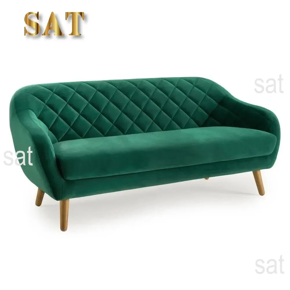 Sofa living room small apartment Nordic simple modern Internet celebrity bedroom clothing store double simple lazy sofa
