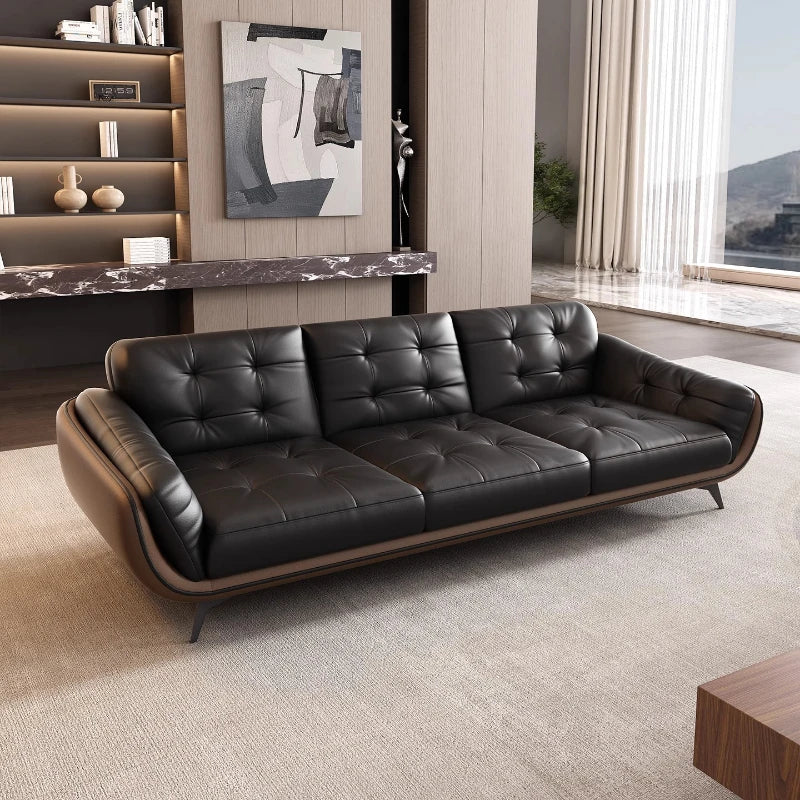 Loveseat Sofa Set Office Chair Compressed Cloud Couch Leather Sectional Sofa Bed Folding Recliner Bankstel Office Furniture