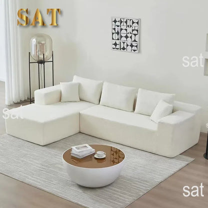 Modern European Recliner Sofa Set Fabric Rectangle for Home Hotel for Living Room