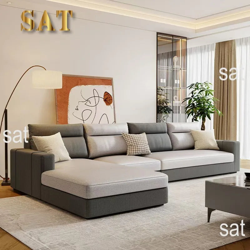 -For  Modern Style Comfortable Living Room Furniture Set Velvet Fabric Sectional Sofa Set*