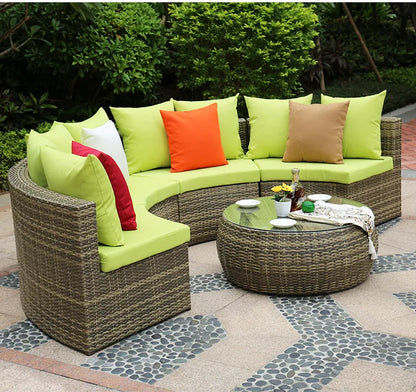 2022 Cheapest Garden Sofas Rattan Outdoor Furniture