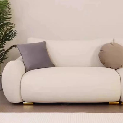 Nordic Cloud Living Room Sofas Cream Loveseat Tiny House Comfortable Living Room Sofas Relaxing Ergonomics Muebles Furniture