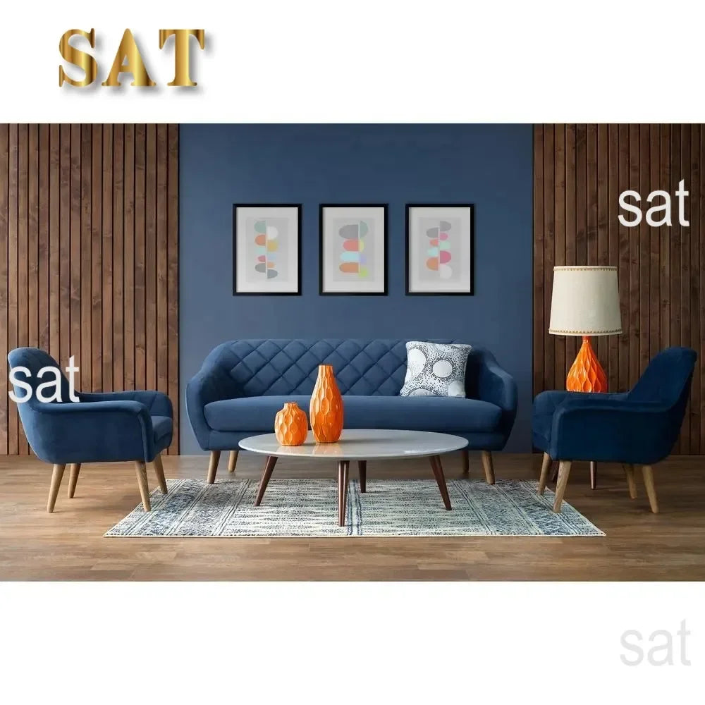 Sofa living room small apartment Nordic simple modern Internet celebrity bedroom clothing store double simple lazy sofa