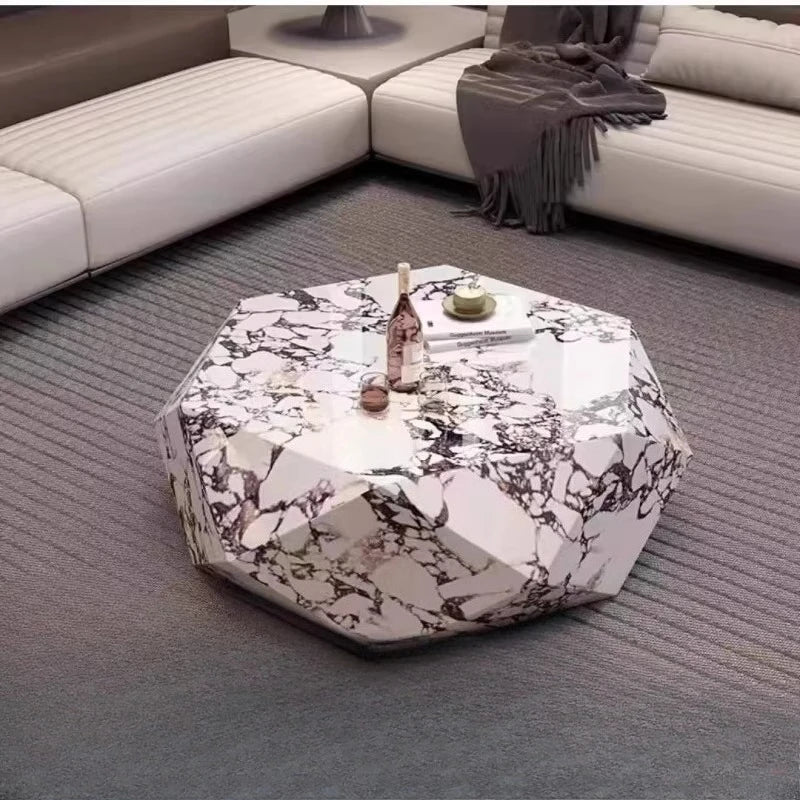 Minimalist Polygonal Coffee Tables Creative Modern Design Coffee Tables Diamond Design Living Room Furniture Quemo decoration
