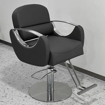 Shop Modern Barber Chair Design Nordic Luxury Chic Barber Chair Slim Style Krzesło Fryzjerskie Salon Furniture