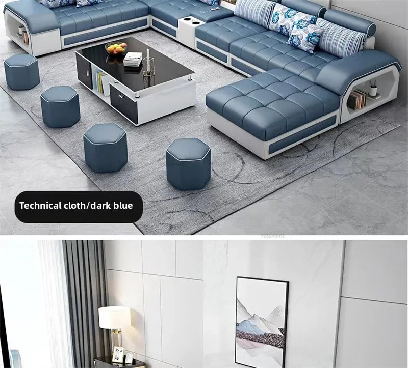 Nordic Fabric Living Room Sofas Combination Modern Apartment Single Sofas for Living Room Furniture Creative Corner Sofa v