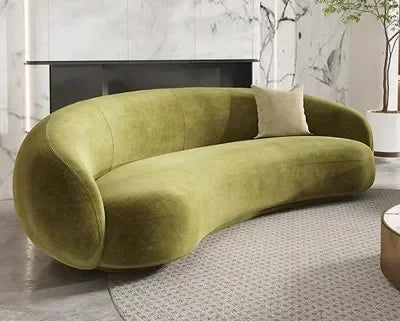 Luxury Living Room Sofas Minimalist Curved Nordic Luxury Lazy Sofa Aesthetic Double Sillas Para Sala De Estar Home Furniture
