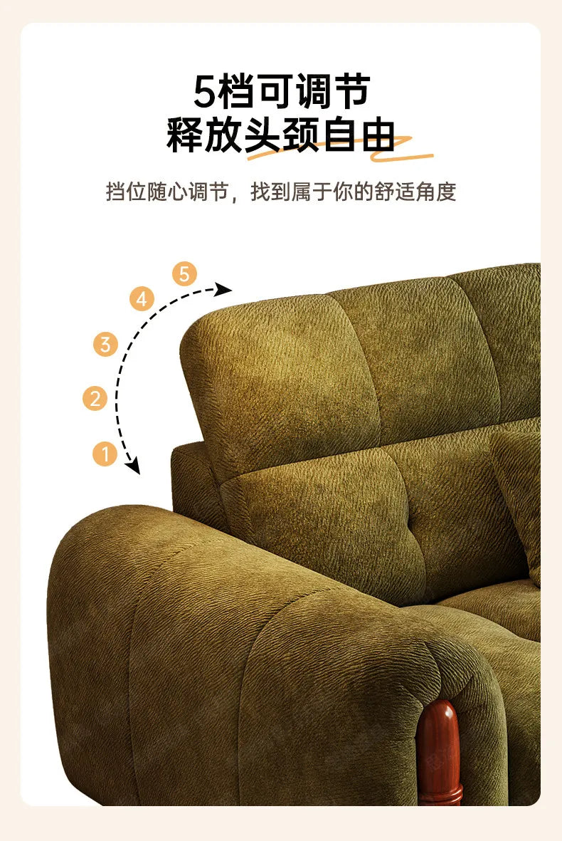 Extendeble Adults Electric Sofa Green Bed Loveseat Armchair Electric Sofas Floor Living Room Muebles Para El Hogar Furnitures