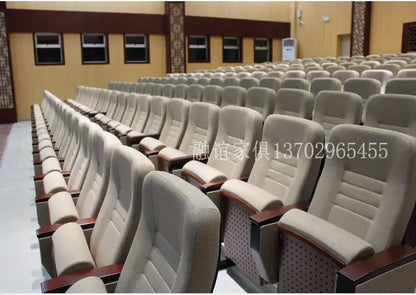 HT meeting room with row chairs Cinema School ladder classroom Aluminum alloy academic lecture hall seat
