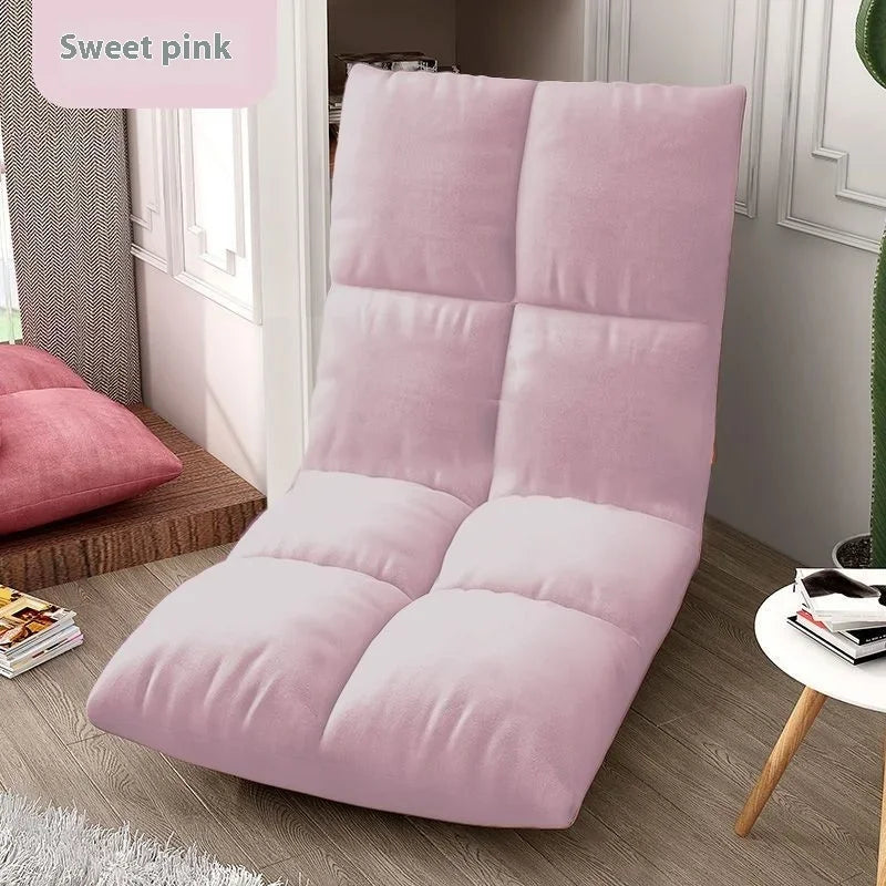 Folding Backrest Chair, Lazy Sofa, Bedroom, Dormitory, Single Seat Cushion, Bed Backrest, Bay Window, Balcony Tatami