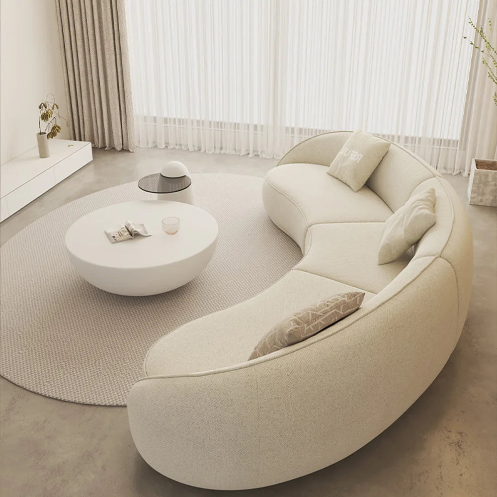Hot-selling luxury sofa contemporary sofa set furniture modern living room curved sofa set