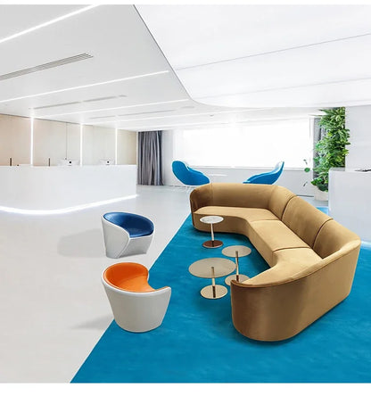 YH8  Modern office leisure sofa personalized creative  hotel lobby lounge area reception living room special-shaped combination
