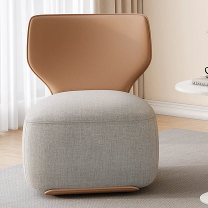 Single Sofa Chair Cream Wind Lazy Sofa Backrest Small Chair Living Room Balcony Leisure Chair Luxury Modern Sofa Furniture