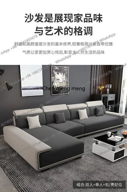 Lounge Sectional Sofas Chaise Longue Bed Italian Modern Sofa Living Room Armchair Trendy Minimalist Divano Unique Furniture