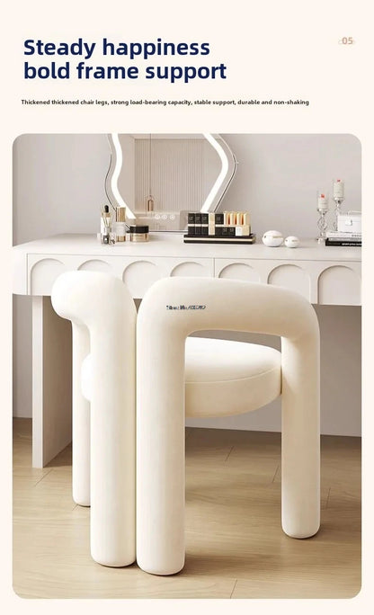 Richome Stool Dressing Chair Makeup Simplicity Modern Bedroom Home Use Light Luxury Dressing Table Simplicity Living Room Sofas
