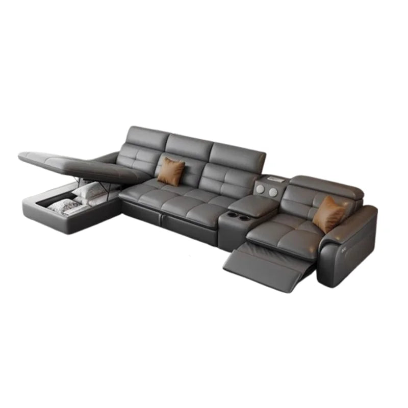 Italian Modern Sofas Minimalist Living Room Electric Lazy Sofas Relax Armchairs Apartment Articulos Para El Hogar Accessories