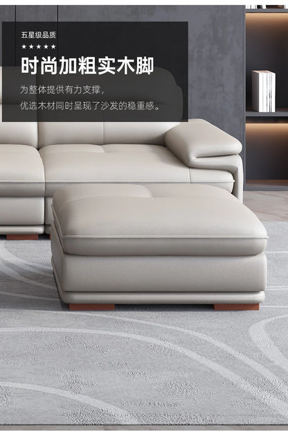 Real Minimalist Living Room Sofas Classic Sleeping Modern Lounge Sofa Leather Luxury Soft Couch Wohnzimmer Furniture For Home