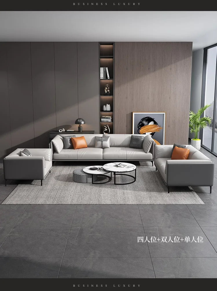 Minimalistic Elegant Sofa Nordic Style European L Shape Modern Lounge Sofas Living Room Modular Divani Da Soggiorno Furniture