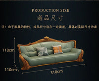 Europe Classic Sofa Double Kids Recliner Minimalist Designer Sofa Large Corner Elegant Divani Da Soggiorno Home Accessories