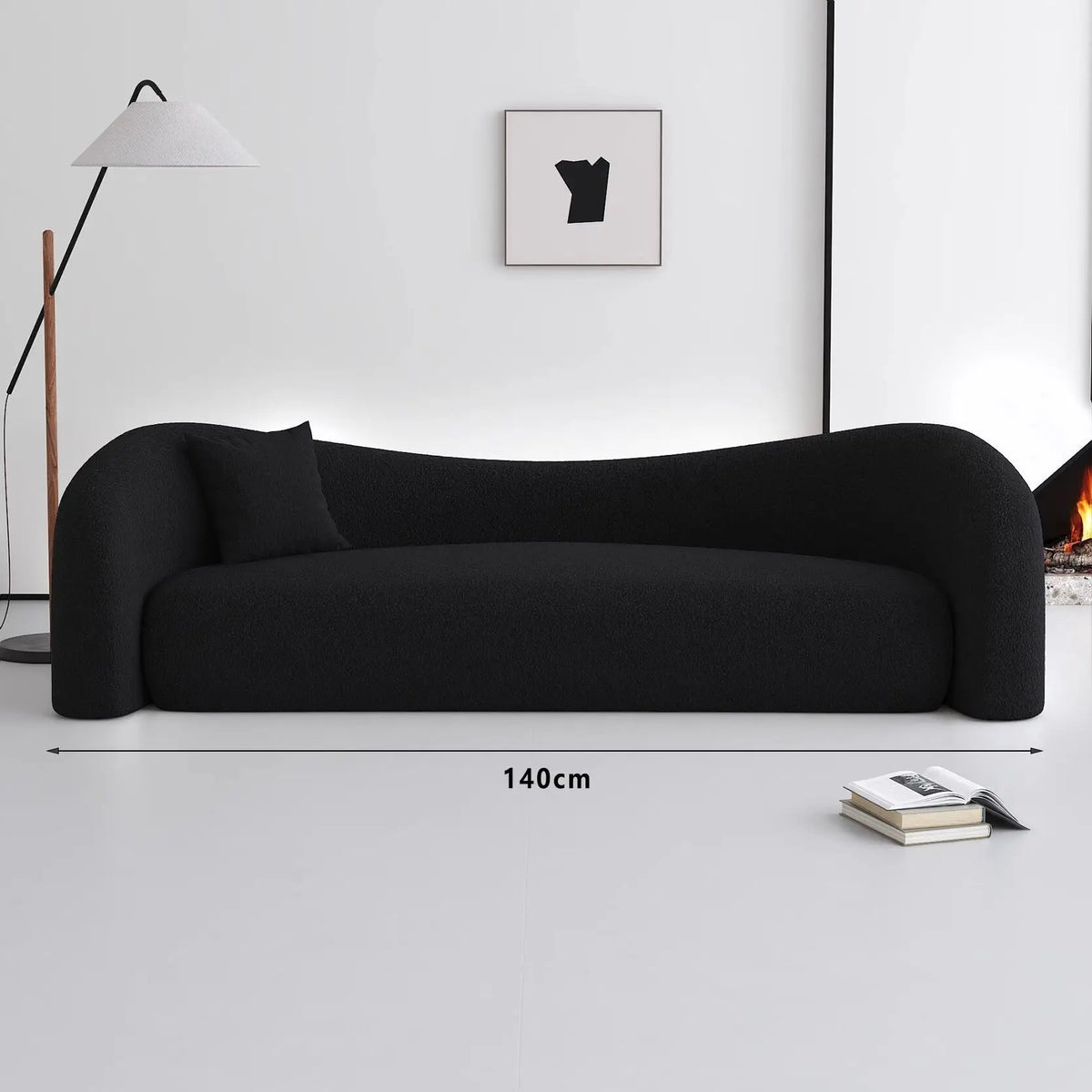 Nordic cream style simple modern sofa small apartment clothing store negotiation reception rest area
