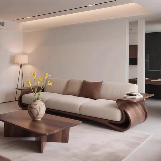 Big Size Wooden Living Room Sofas Vintage Professional Simple Party Comfortable Living Room Sofas Safe Divano Trendy Furniture