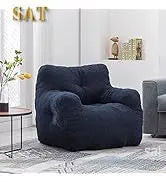 Hot Sales Hot Sales Modern Oversized Swivel Chair Boucle Sherpa Upholstered Barrel Armchair Wood Base White Accent Chair For Liv