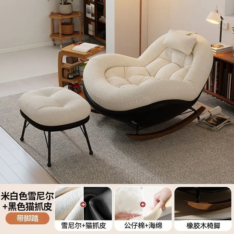 For Rocking Chair Recliner, Living Room Home Leisure Adult Sofa