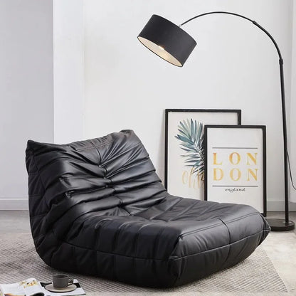 Luxury living room sofa soft suede oversized chair lazy sofa modern living room net red caterpillar technology cloth sofa