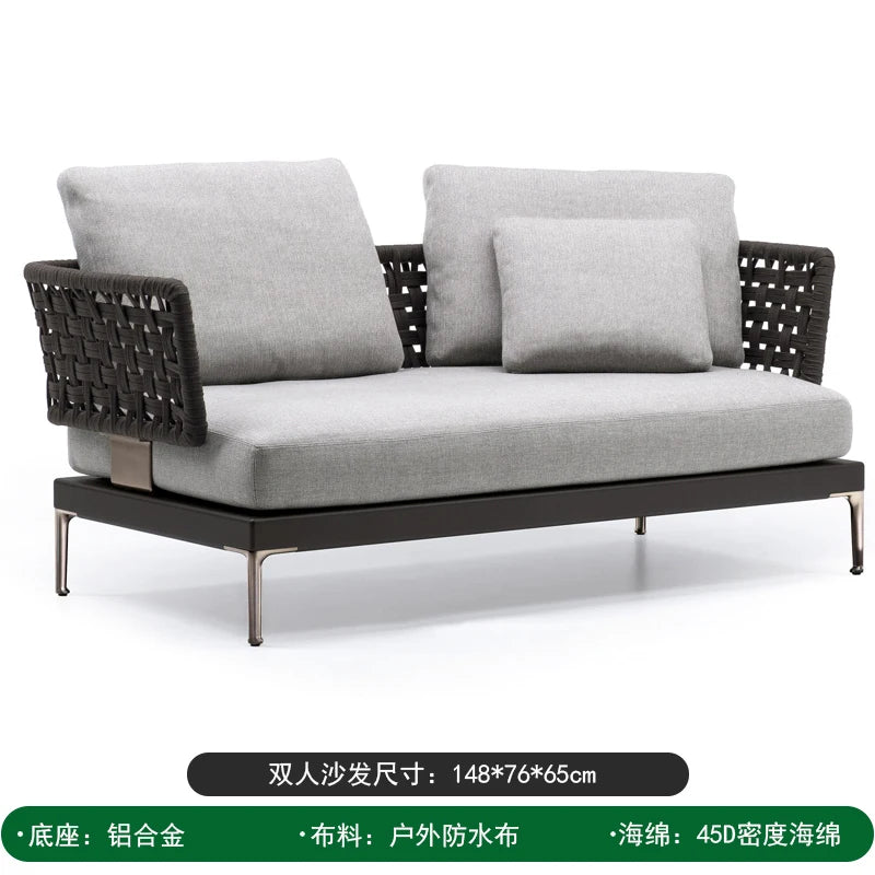 Minimalist Design Outdoor Sofas Personality Nordic Creative Garden Sofas Fashion Party Outdoor Furniture Gartenstuhl Lshysf