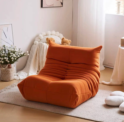 Lazy sofa bean bag balcony bedroom living room caterpillar lazy sofa reclining single sofa super comfortable