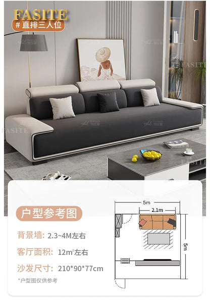 Practical  Sleeper Recliner Living Room Sofas Lazy Outdoor Italian Single Sofas Bedroom