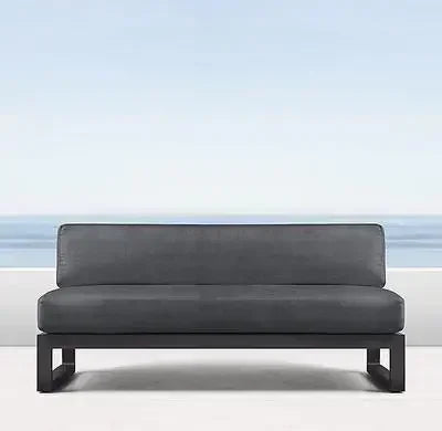 Outdoor Aluminum Alloy Sofa Four Piece Set,Terrace Garden Bar Waterproof Sofa Furniture Set outdoor furniture set sectional sofa