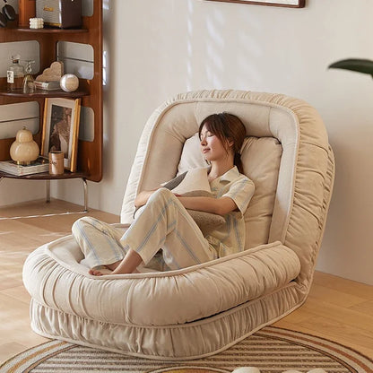 -Human Dog Multi-fuctional Napping  Lazy Sofa Folding Lying Sleep Adjustable Washable Small Living Room Huge Single Sofa Bed