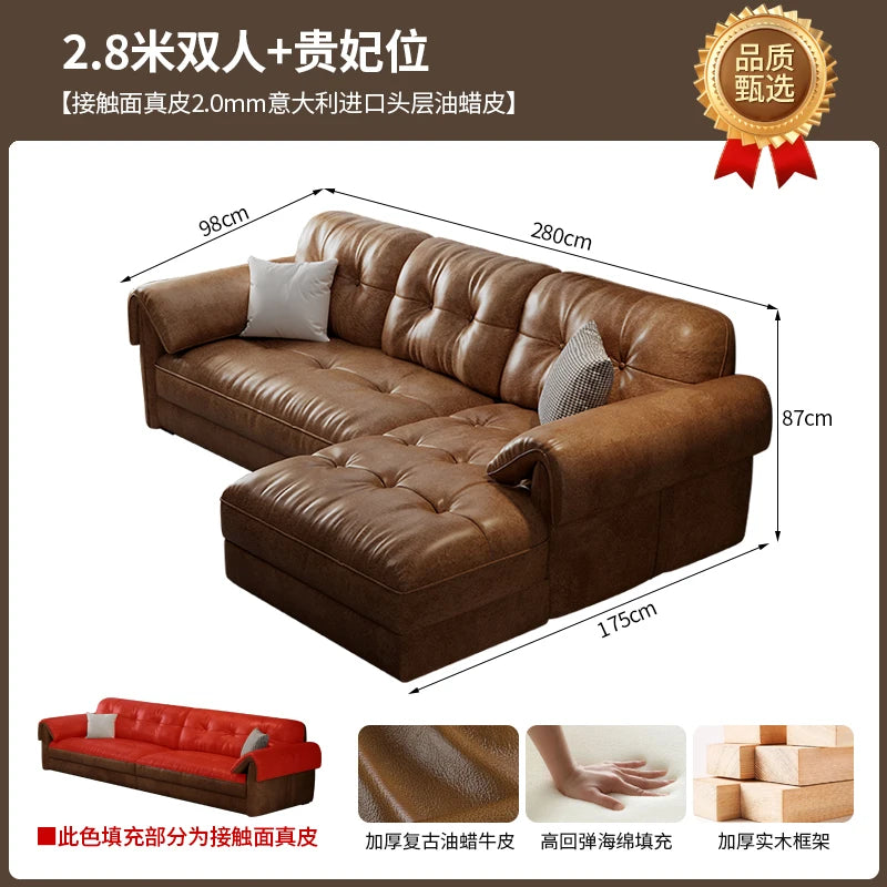 Leather Corner Living Room Sofas Armchair Minimalist Lazy Lounge Living Room Sofas Hallway Designer Muebles Postmodern Furniture