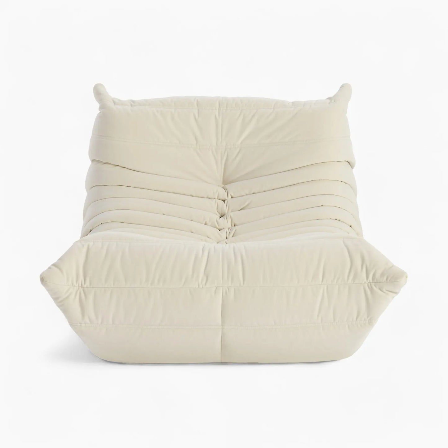 Caterpillar sofa togo modern living room balcony lounge lazy sofa available white lamb wool sofa