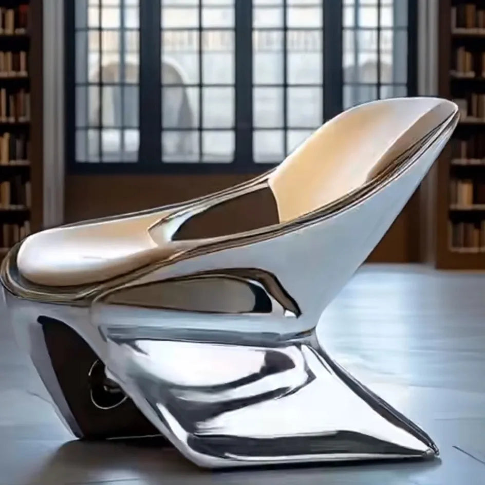 Leisure chair Modern simple living room Balcony single sofa Light luxury back chair