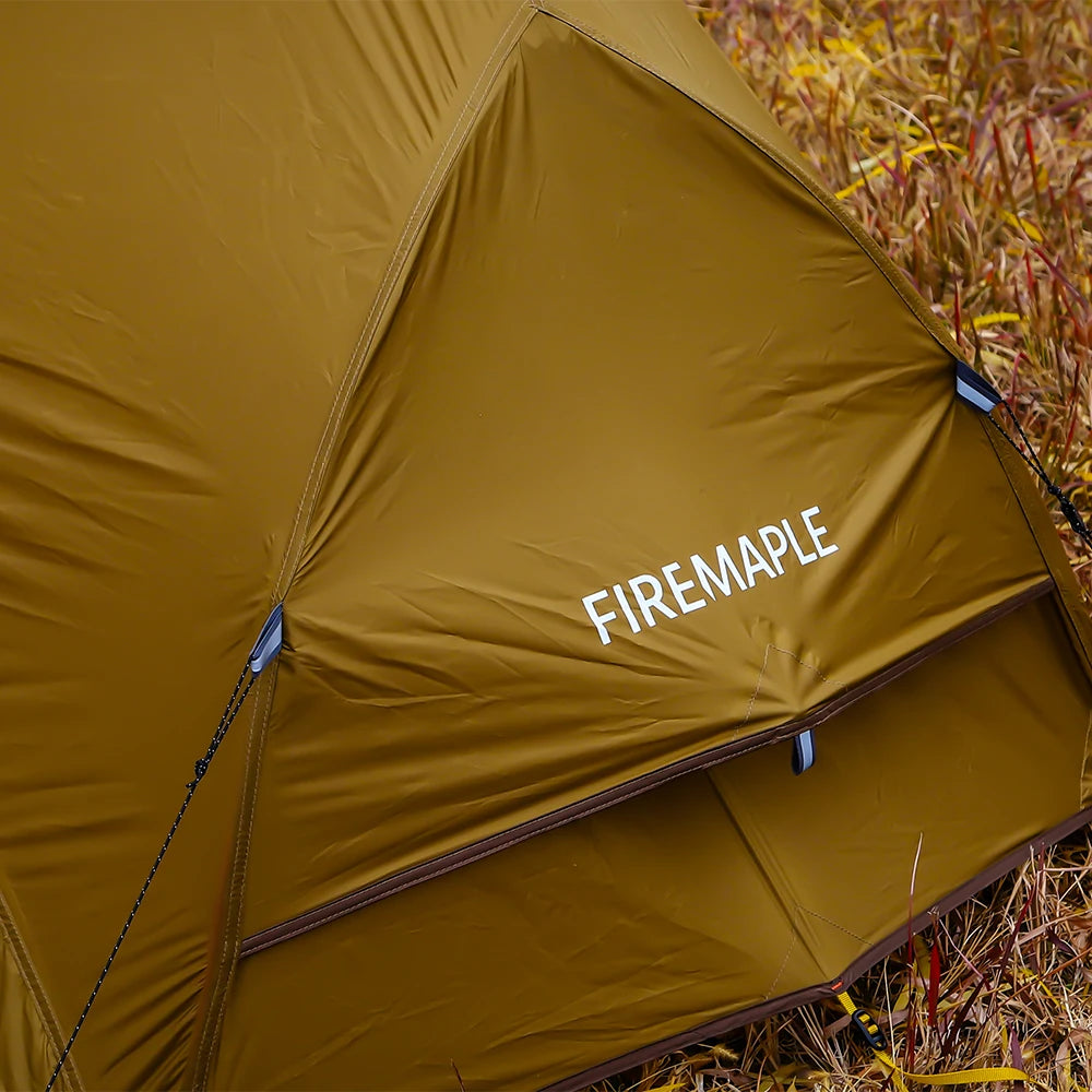 Fire-Maple Tropics Ultralight Backpacking Tent 1 Person 20D Waterproof Mountaineering Cycling Easy Setup Hiking with Camping Cot