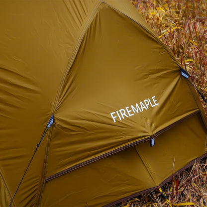 Fire-Maple Tropics Ultralight Backpacking Tent 1 Person 20D Waterproof Mountaineering Cycling Easy Setup Hiking with Camping Cot