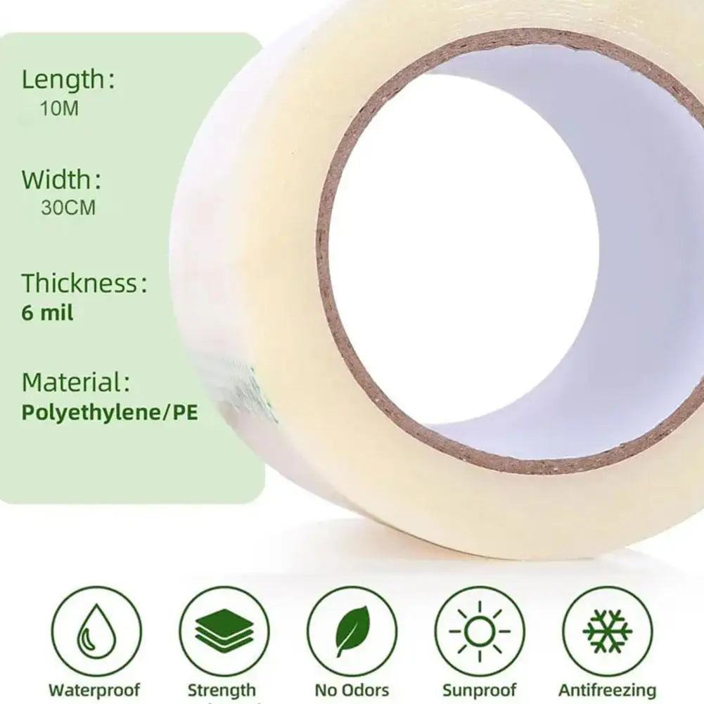 High Viscosity Greenhouse Film Repair Tape New Waterproof Rainproof Tarpaulin Repair Tape High Cold Resistance Awning Shed Tape