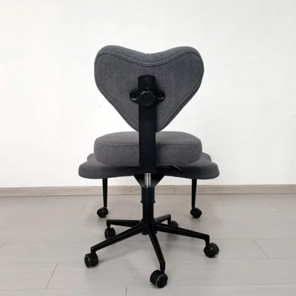 Cross Legged Office Chair – Meditation Seat with Lumbar Support for Desk Work, Yoga & Mindfulness Comfortable & Space-Saving