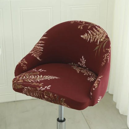 1PC Semi-Circular Universal Wear-Resistant Chair Cover Chair Cover Dust-proof Elastic Restaurant Hotel Dining Chair Cover 의자 커버
