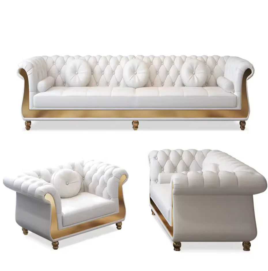 #*s for Medieval Style Upholstered Sponge Filled Modular Sectional Sofa L-Shape Living Room Bed with Wood Legs Home Decor