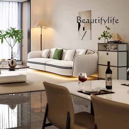 Y White Cloud Living Room Sofas Nordic Air Single Modern Outdoor Sofa Replica Bedroom Designer Balcony Muebles Salon Furniture