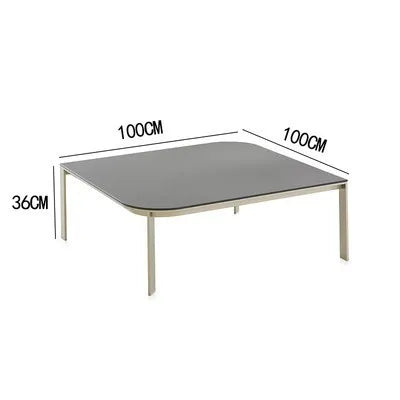 Modern Aluminum Garden Sofa Set - Durable and eco-friendly outdoor furniture with optional PE rattan frame