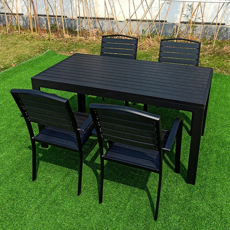 Garden balcony garden leisure aluminum alloy table and chair combination