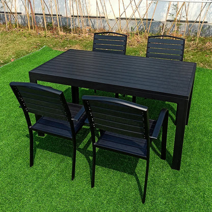 Garden balcony garden leisure aluminum alloy table and chair combination