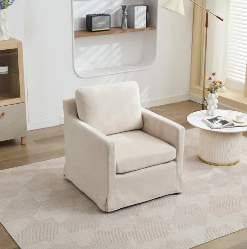 Modern Luxury Velvet Customized Armchair Durable Soft Ergonomic Living Room Bedroom Leisure Furniture Single Seat