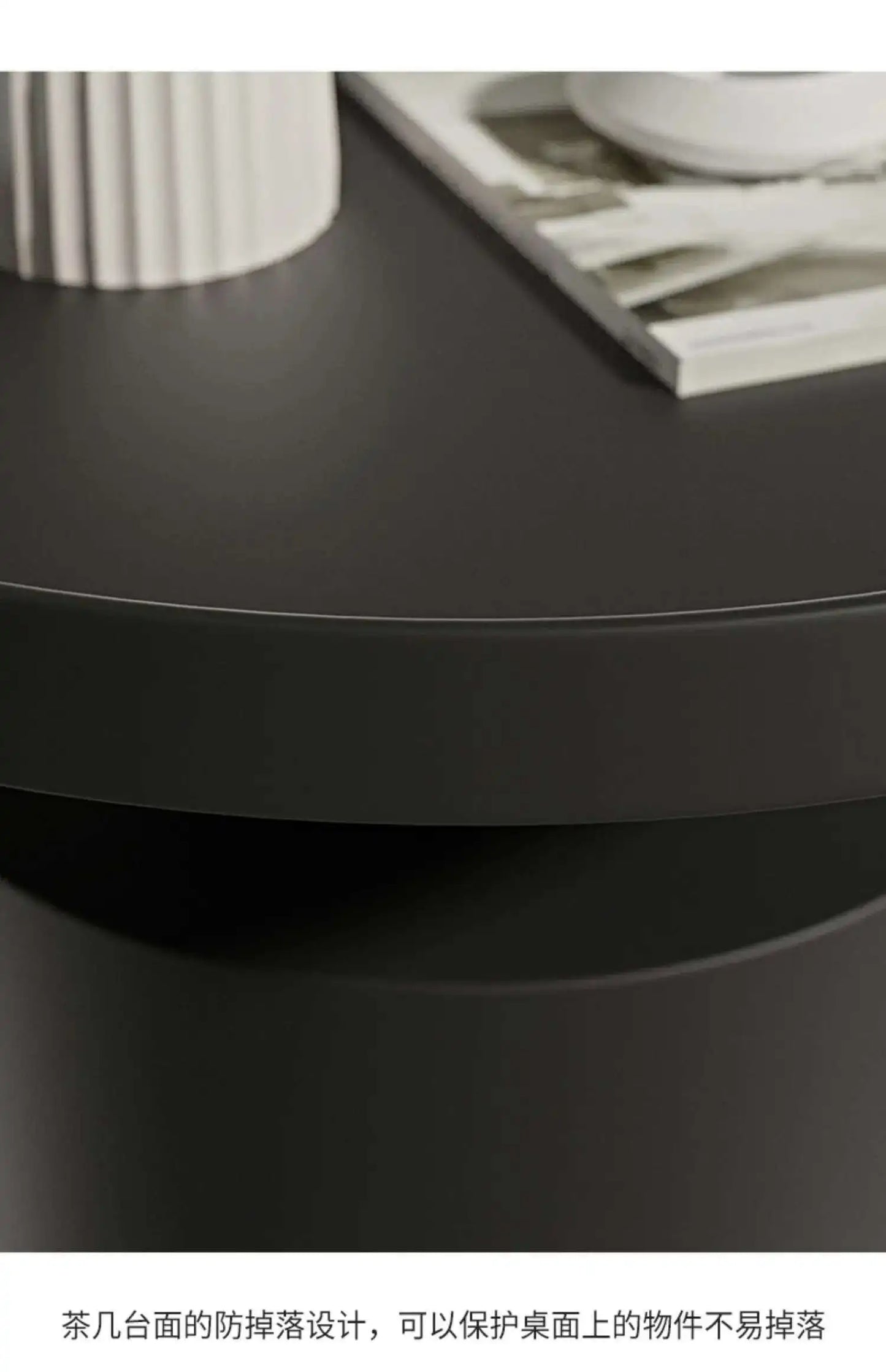 Set Round Table Nordic Center Modern Folding Metal Coffee Tables Storage Mesas Furniture GPF40XP